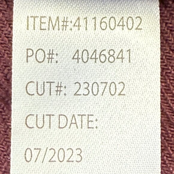 Torrid Fit & Flare Softest Flannel Acrylic Top Women +00 Sassafras Maroon - Picture 9 of 10